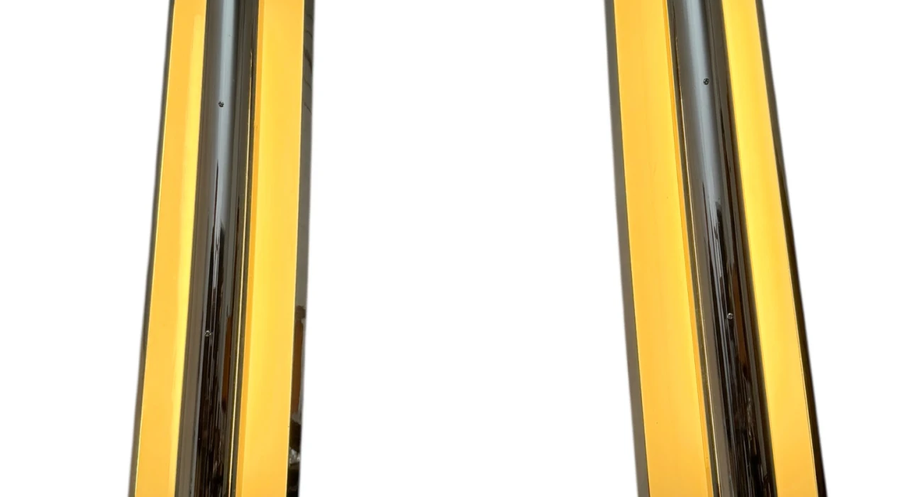 Art Deco Extra Large Pair of Wall Lights or Sconces France, 1930s